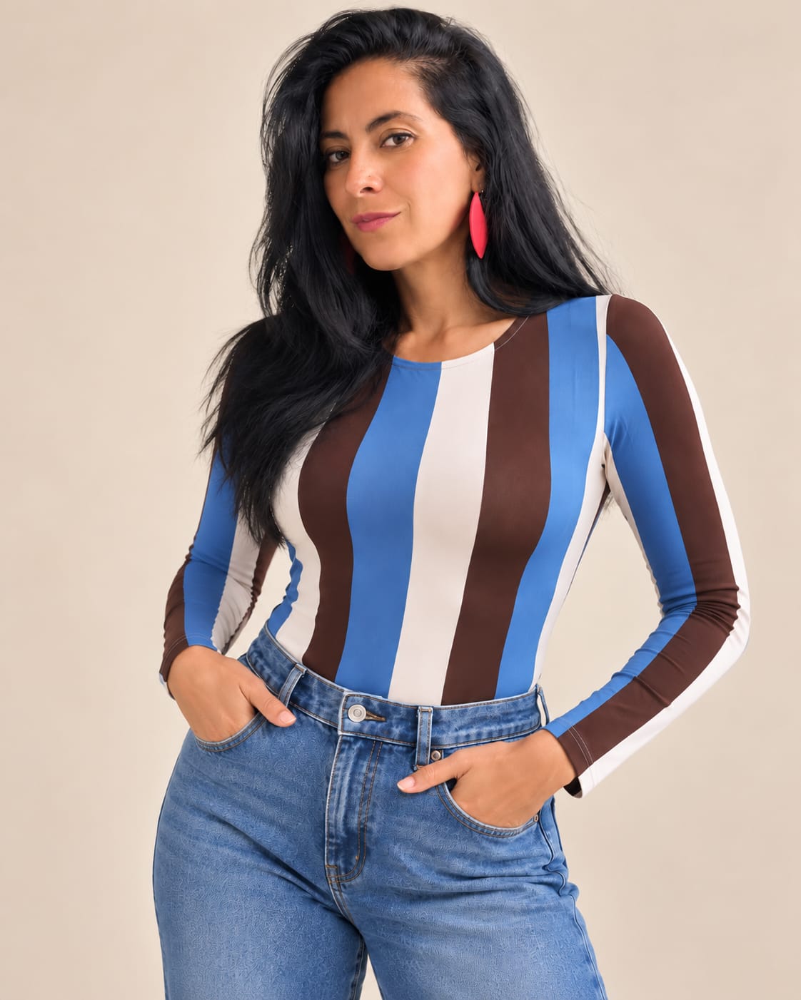 Body estampado en Suplex Premium – Manga Larga
