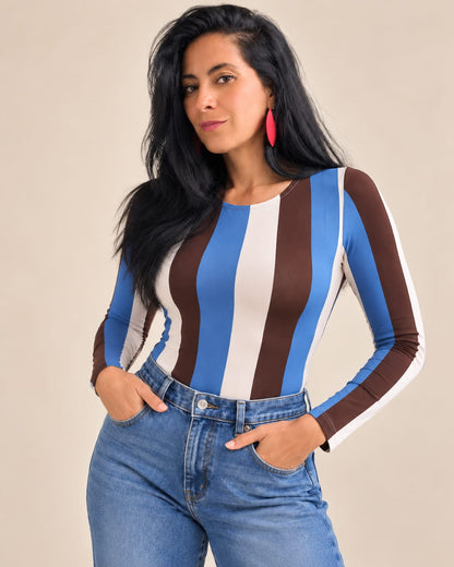 Body estampado en Suplex Premium – Manga Larga